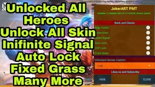 Latest | Mobile Legends : Bang Bang | Show All Heroes | Skin | Signal | Drone View | Map View