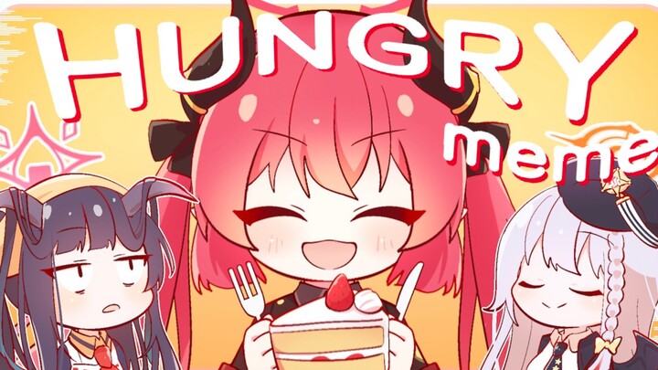 【蔚蓝档案】hungry【MEME】