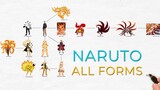 Naruto All Forms Of Naruto Uzumaki