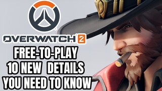 Overwatch 2 Free-to-Play - 10 BIG NEW Details You Need To Know