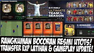 RANGKUMAN BOCORAN RESMI PEMAIN UTOTS & TRANSFER LATIHAN, UPDATE GAMEPLAY TOTS 24 EASPORT FC MOBILE