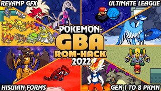 [Updated] Pokemon GBA Rom With Gen 1 to 8, Hisuian Forms, Revamp GFX, Ultimate League And More