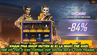 Free Fire| Khám phá Shop huyền bí kì lạ nhất Free Fire - Thẻ vô cực giá 9kc cực ngon