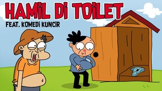 Cowok Melahirkan Di Toilet Bikin Ngakak | Kartun Lucu Acing