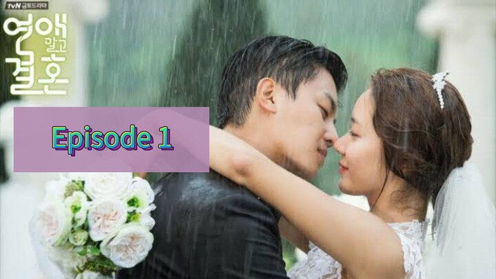 MARRIAGE NOT DATING Episode 1 Tagalog Dubbed
