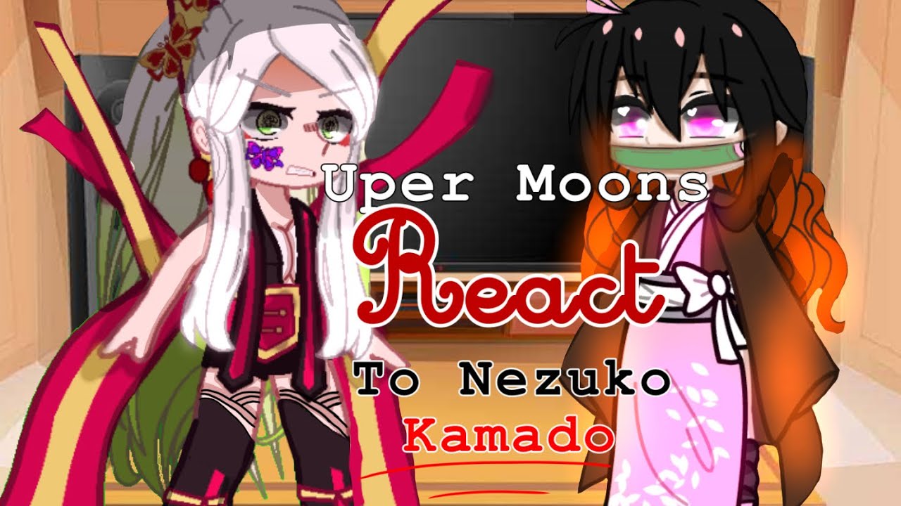 Nezuko and her full form (Kny/demon slayer gacha club) in 2023