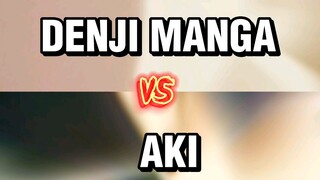 1v1 battle aki vs denji