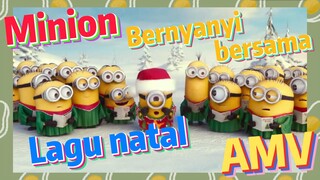 Minion Bernyanyi bersama Lagu natal AMV