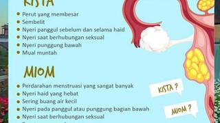 perbedaan miom dan kista