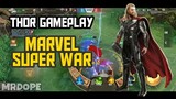 MARVEL SUPER WAR ( MOBA GAME ) THOR GAMEPLAY [ FIGHTER ]