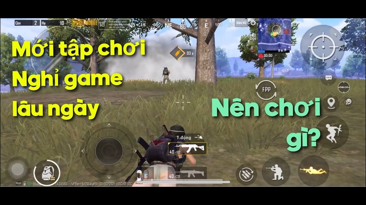 PUBG Mobile | MỚI TẬP CHƠI, NGHỈ GAME LÂU NGÀY NÊN CHƠI GÌ? | Phần 2 của đập hộp Iphone 12