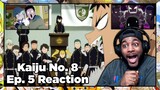 DID KAFKA JUST REVEAL HIS SECRET TO EVERYONE??? Kaiju No. 8 Episode 5 Reaction