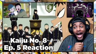 DID KAFKA JUST REVEAL HIS SECRET TO EVERYONE??? Kaiju No. 8 Episode 5 Reaction