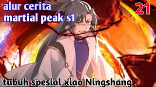 Alur Cerita Martial Peak S1 Part 23 : Tubuh Special Xia Ningshang