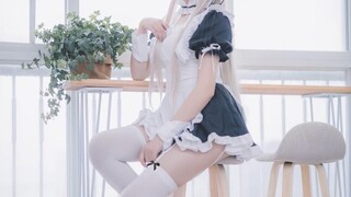 【cos美图】小姐姐cosplay女仆装春日野穹（穹妹），有这样的妹妹哪个不心动？