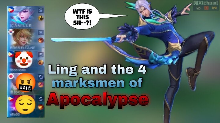 Ling and the 4 pro marksmen