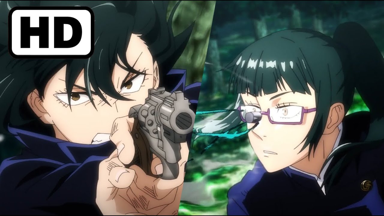 Maki vs Mai - Dublado PT-BR, Jujutsu Kaisen #animedublado #anime #mel