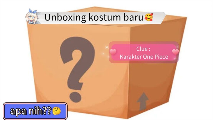 Unboxing Kostum Baru part 2