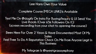 Lee Haris Own Your Value Course download