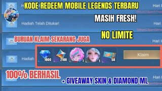 BURUAN REDEEM! 5 KODE REDEEM ML TERBARU KODE REDEEM MOBILE LEGENDS HARI INI UPDATE APRIL 2024