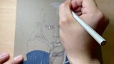 [Vẽ JOJO] Bạn nên ứng phó thế nào khi gặp bất hạnh｜Người cha vẽ tay Enrique Pucci｜Biển đá｜Cuộc phiêu