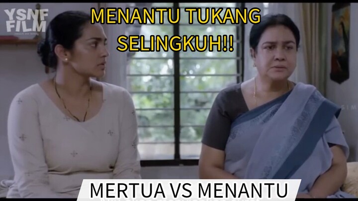 MENANTUNYA HAMIL ANAK ORANG LAIN⁉️ Alur cerita film | Ullozhukku 2024