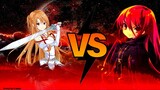 Shana Vs Asuna Full fight HD | Sword Art Online X Shakugan no Shana | Jemz In Game