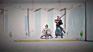 moment zoro akan di eksekusi