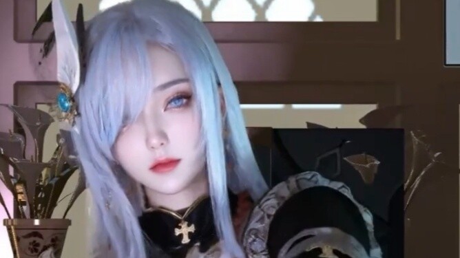 Shenhe Yao's explosive nun costume