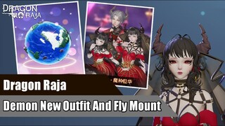 Dragon Raja - Demon New Outfit And Fly Mount Earth