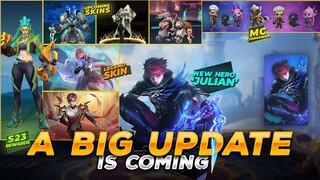 BIG UPDATE IS COMING | NEW HERO JULIAN | GUINEVERE LEGEND | RUBY COLLECTOR | ESTES BLACKLIST SKIN