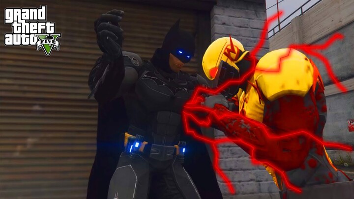 GTA 5 - Batman VS Reverse Flash | Epic Full Battle