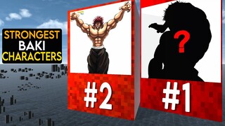 TOP 20 Best BAKI Characters Ranked by STRENGTH