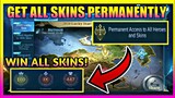 BIGGEST EVENT! FREE PERMANENT ALL SKINS AND HEROES!! MOBILE LEGENDS BANG BANG
