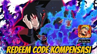 BURUAN REDEEM! GIFTCODE Kompensasi 200K INGOT Gangguan LOGIN GAME - NINDO FIRE WILL