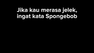 ingat kata" SpongeBob