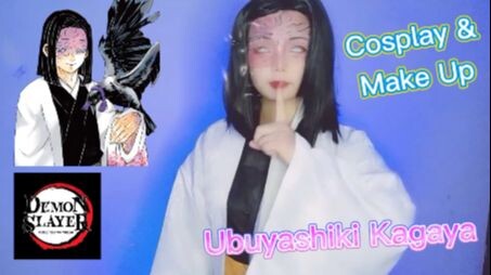 Cosplay เป็น คากายะ (ท่านเจ้าบ้าน) จาก Kimetsu No Yaiba