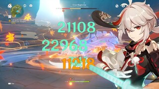 Kazuha C0 F2P All Elemental Pyro, Electro, Hydro, Cryo DPS Build - Genshin Impact