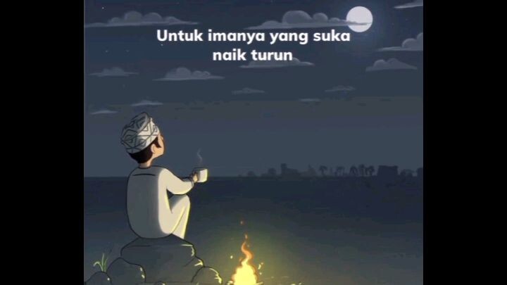 Untuk yang iman nya sering naik turun