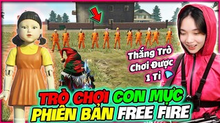 Ruby Thử Thách TRÒ CHƠI CON MỰC - SQUID GAME Phiên Bản Free Fire Cùng Quân Đoàn, Ai Là Trùm Cuối ?