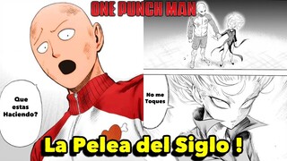 ¡BRUTAL!... SAITAMA enfrenta a TATSUMAKI en ONE PUNCH MAN