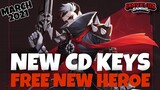 NEW & ACTIVE CD KEYS Mobile Legends ADVENTURE Patch 152 | March 2021 Gift CODES