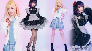 Kaiyu and Shizuku's Melaleuca routine♡ She is so good♡ Dressing dolls fall in love
