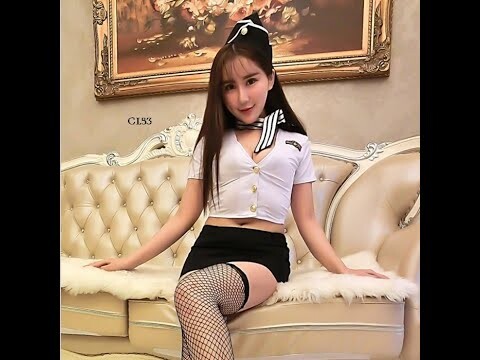 [BARANG DI INDONESIA] LINGERIE SEXY KOSTUM COSPLAY PILOT SEKSI BAJU TIDUR WANITA CL53