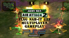 AM2 MP 2 2024 07 19 19 07 42 Army Men: Air Attack 2 - Flag Nab-It 1 - Green vs Tan - PS2