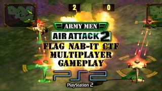 AM2 MP 2 2024 07 19 19 07 42 Army Men: Air Attack 2 - Flag Nab-It 1 - Green vs Tan - PS2