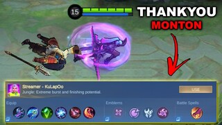 KARINA New Extreme Burst Build 2023 By Yours Truly | New Pro & Streamers Recommendation | MLBB