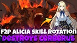 [Solo Leveling: Arise] - F2P ALICIA WRECKS CERBERUS! HOW TO USE HER SKILL ROTATION PROPERLY