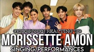 CELEBRITIES REACTING TO MORISSETTE AMON | (Seventeen, SB19 and more!)