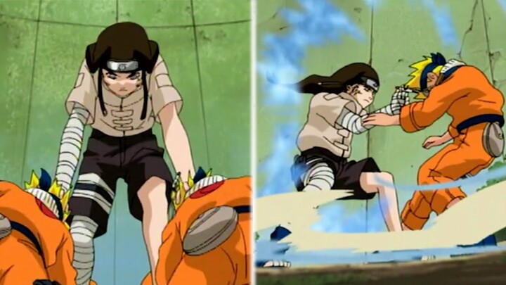 Neji demonstrates the superiority of his power over the main branch of Hyuga | Naruto [ENG DUB]